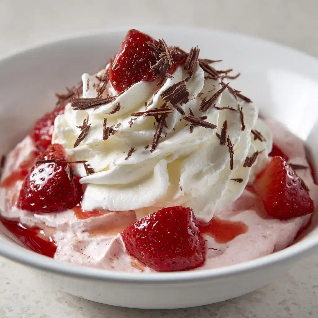 Creamy Strawberry Vanilla Delight Recipe - Recipe Image