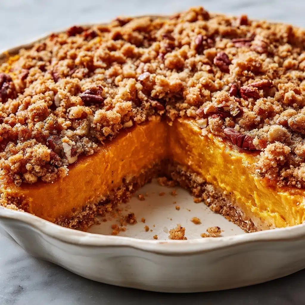Sweet Potato Casserole with Pecan Streusel Topping Recipe - Recipe Image