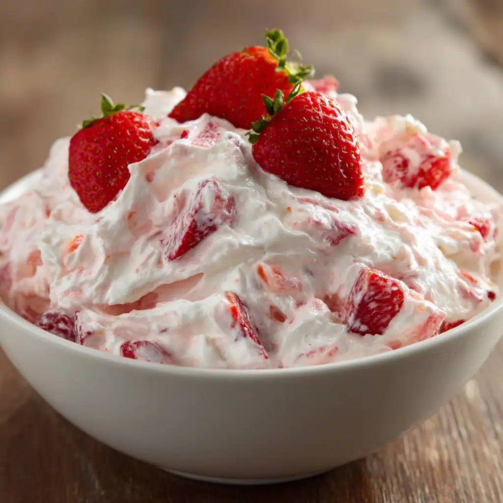 Strawberry Fluff Salad Recipe - Recipe Image