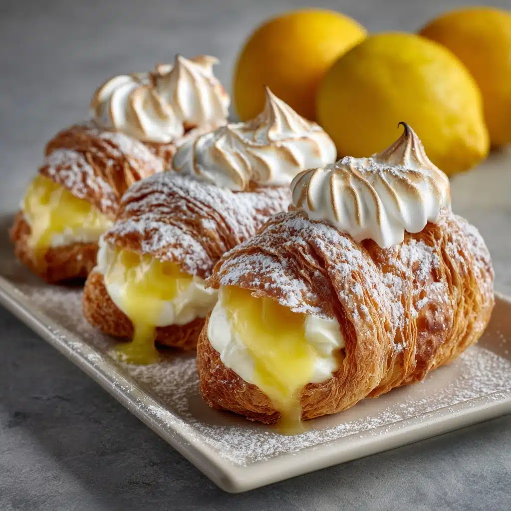 Lemon Meringue Pie Cannoli Recipe - Recipe Image