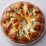 Spinach Artichoke Dip Pull-Apart Bread Recipe