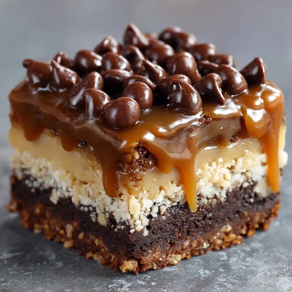 German Chocolate Poke Cake Recipe - Recipe Image