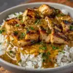 Smothered Chicken and Rice Recipe