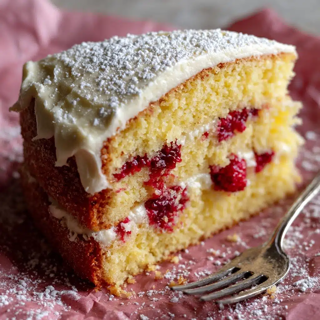 Raspberry Lemon Cake Recipe - Recipe Image