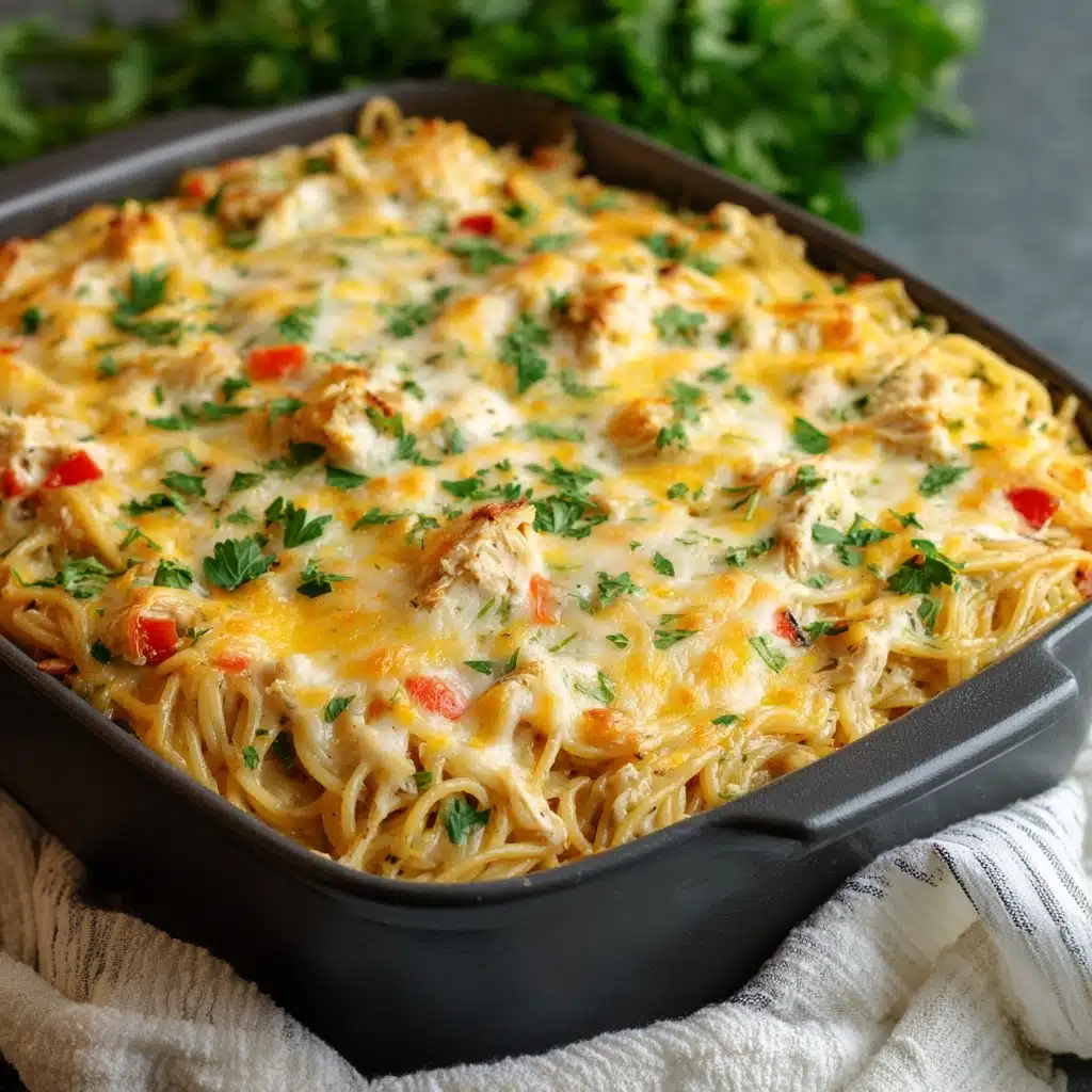 Chicken Spaghetti Recipe - Recipe Image