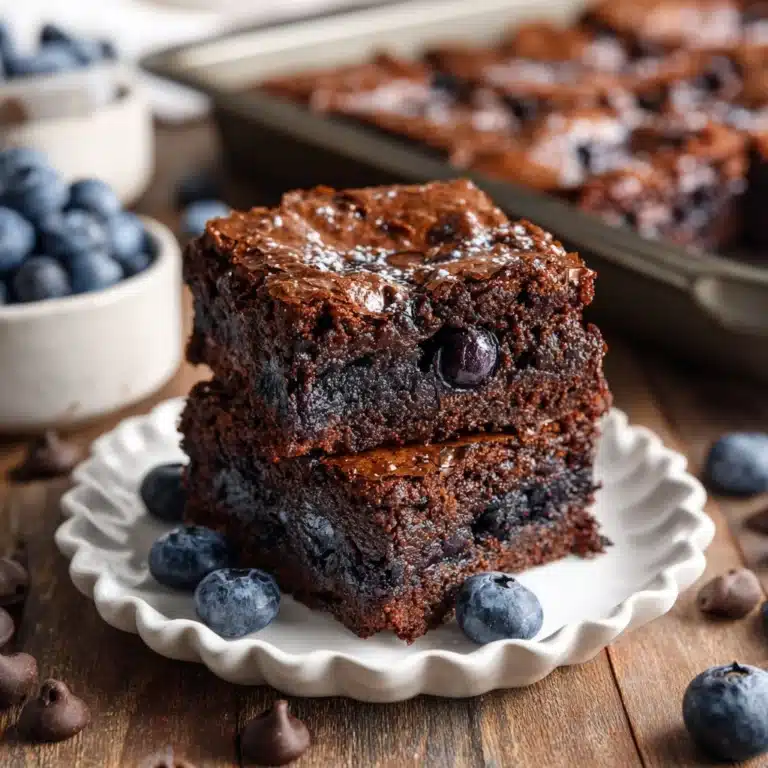 Blueberry Brownies Recipe