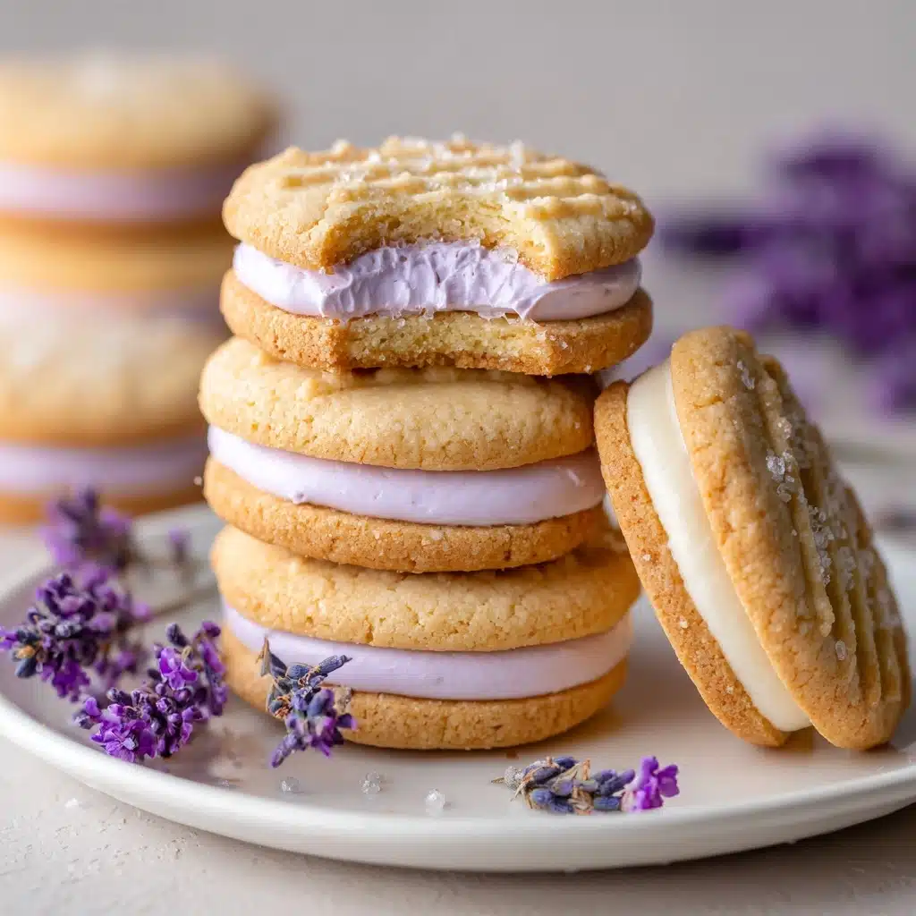 Lemon Lavender Sandwich Cookies Recipe - Recipe Image