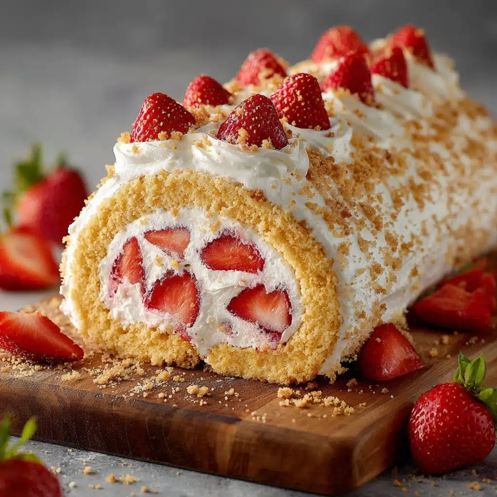 Strawberry Shortcake Cheesecake Rolls Recipe