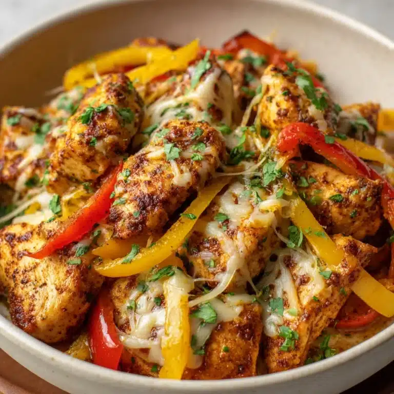 Cajun Chicken with Bell Peppers Recipe