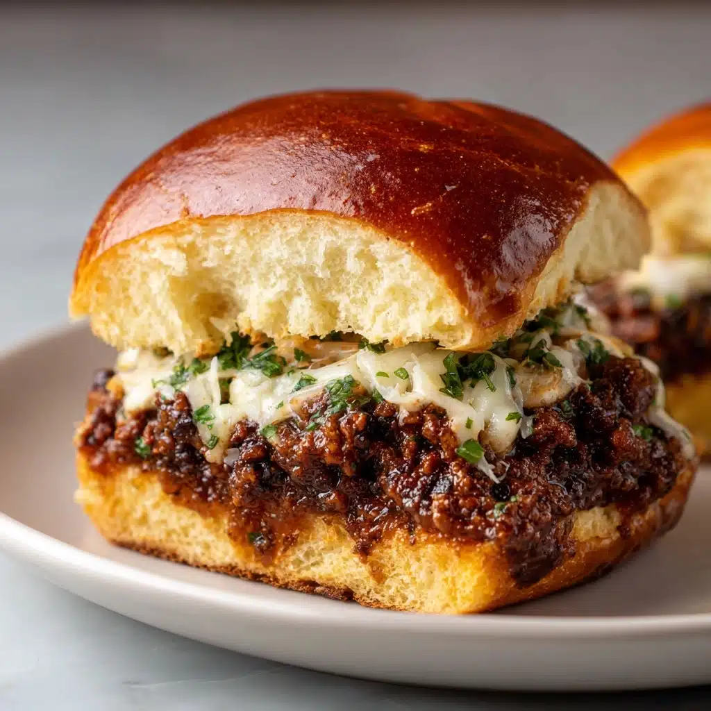 French Onion Beef Sloppy Joes Recipe - Recipe Image