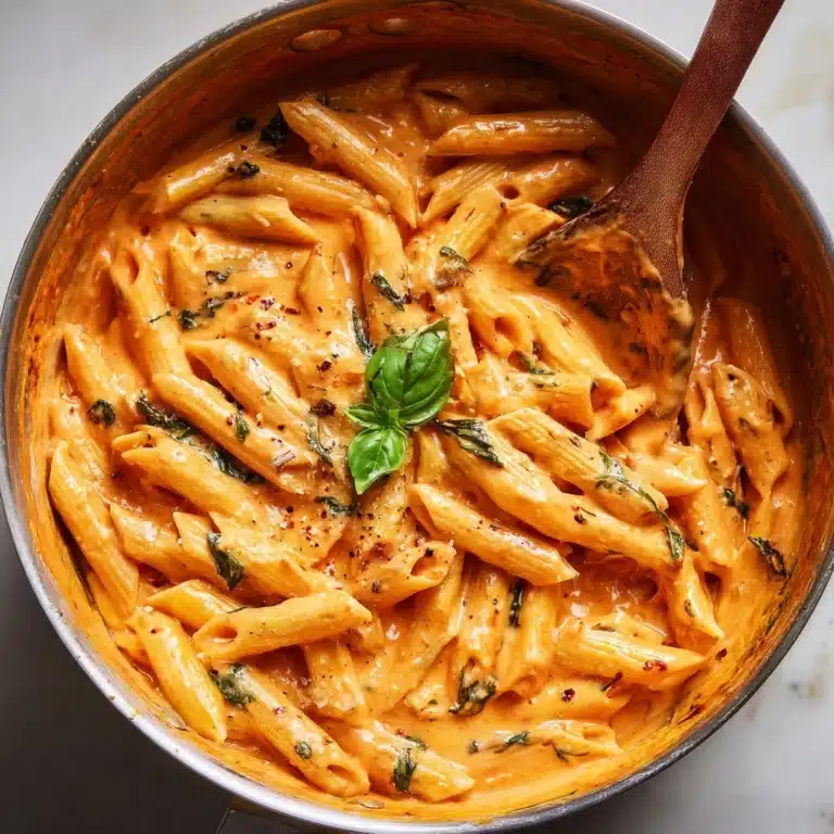 One Pot Rigatoni in Pink Sauce Recipe