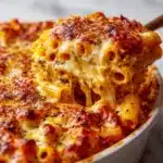 Three Cheese Baked Ziti Recipe