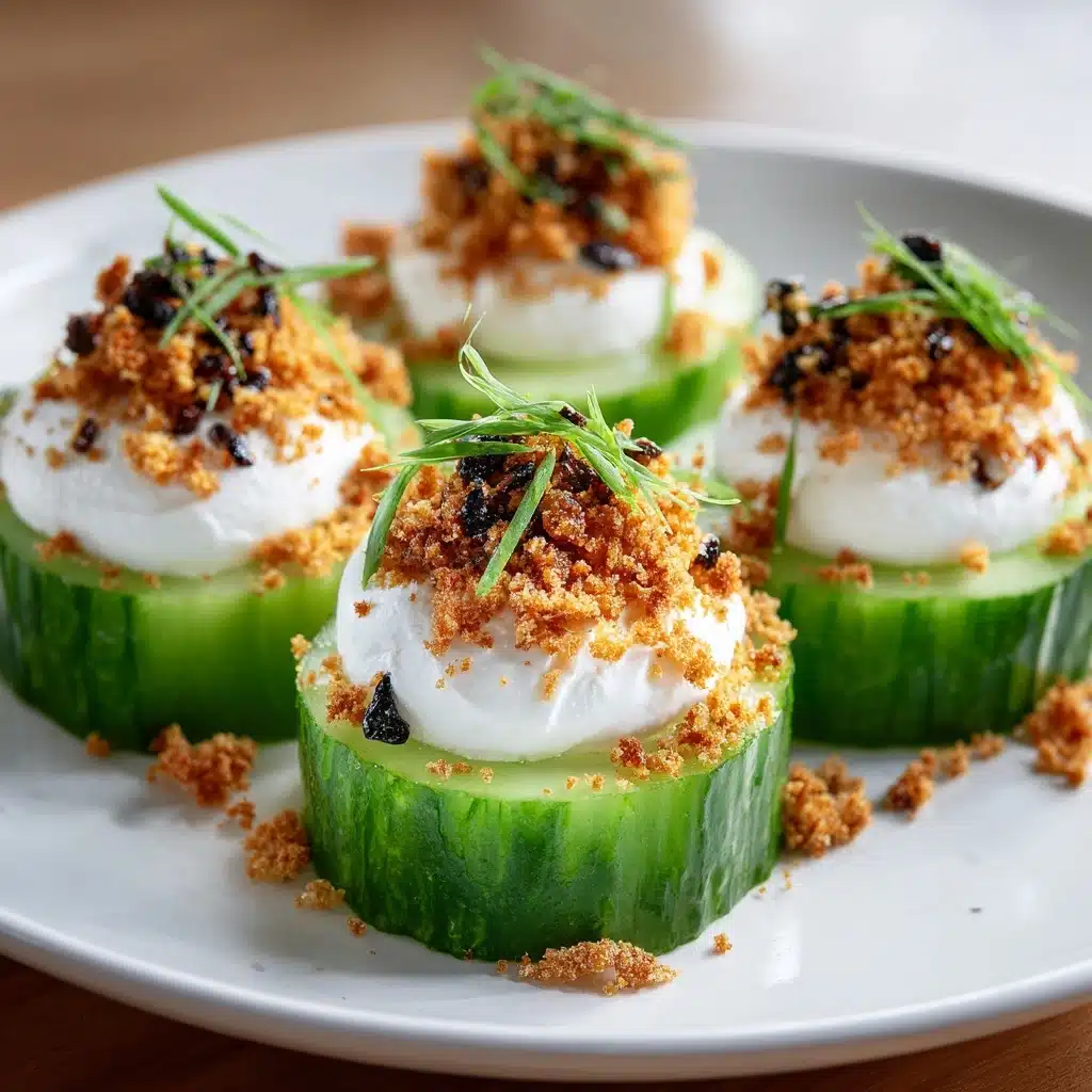 Bagel Cucumber Bites Recipe - Recipe Image