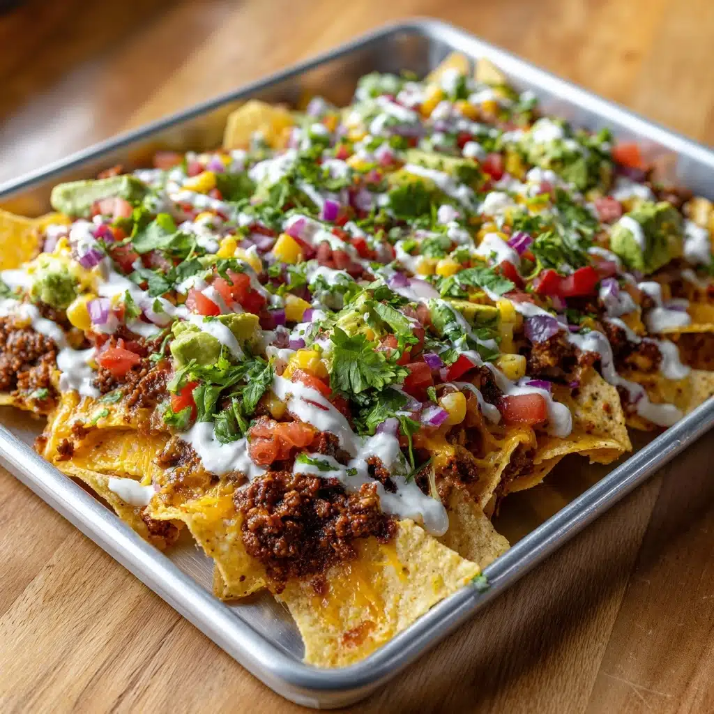 Birria Street Corn Nachos Recipe - Recipe Image