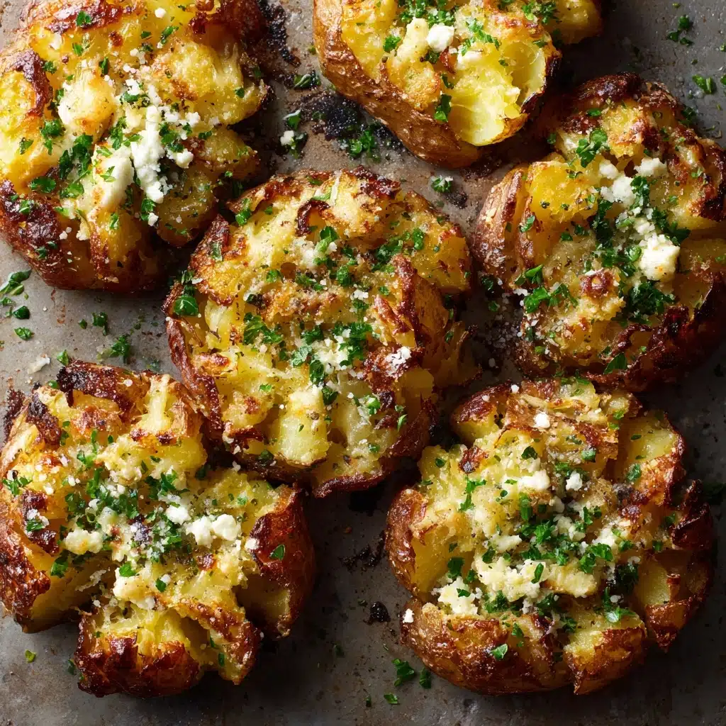 Air-Fryer Smashed Potatoes Recipe - Recipe Image