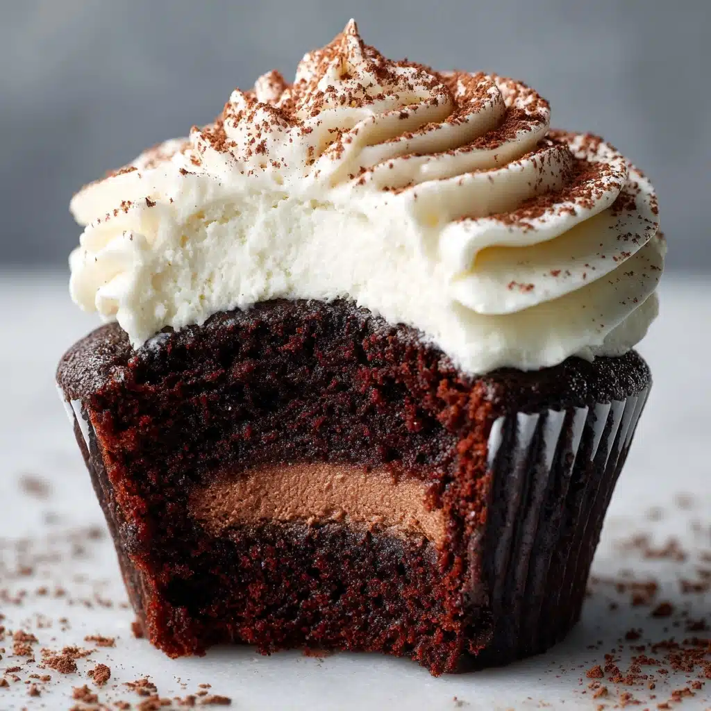 Chocolate Tiramisu Cupcakes Recipe - Recipe Image