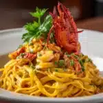 Creamy Lobster Curry Pasta Recipe