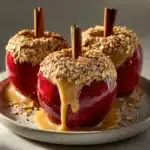 Cinnamon Oatmeal Stuffed Apples with Vanilla Custard Sauce Recipe