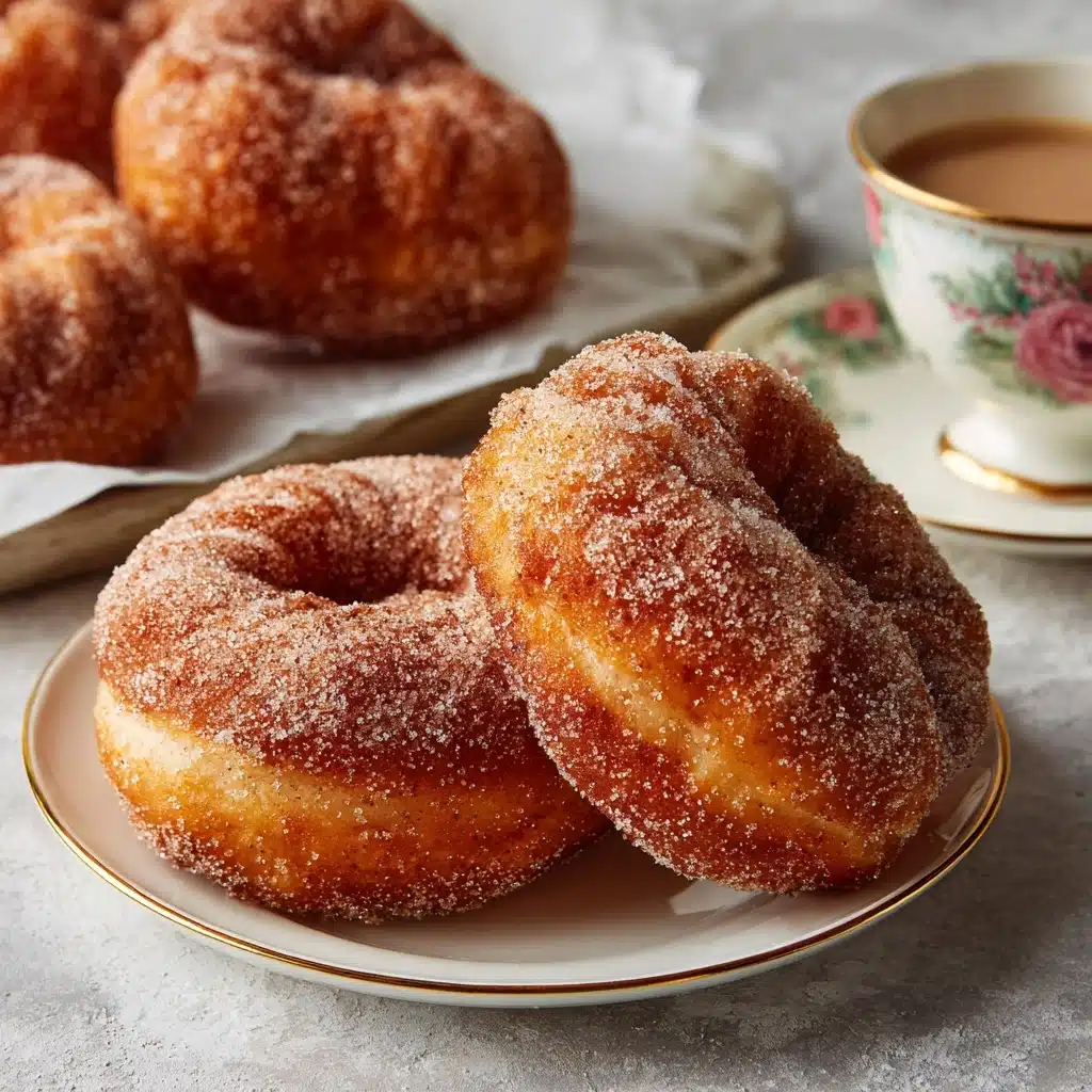 Cinnamon Sugar Twist Doughnuts Recipe - Recipe Image