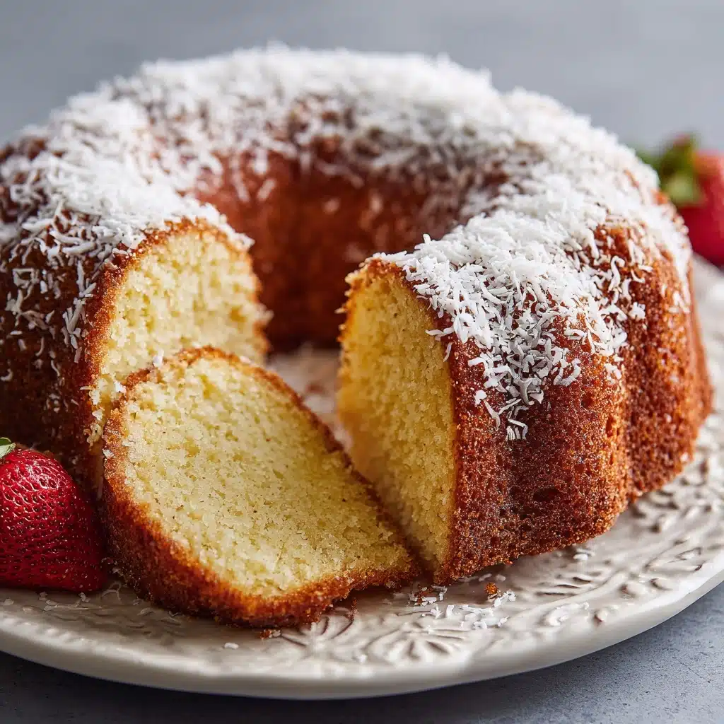 Coconut Cream Cheese Pound Cake Recipe - Recipe Image