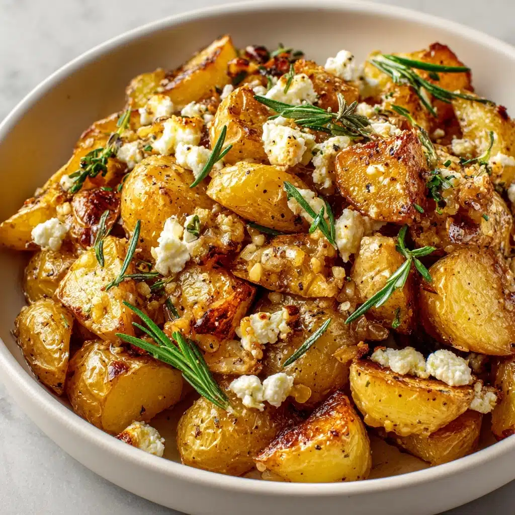 Baked Feta Potatoes Recipe - Recipe Image