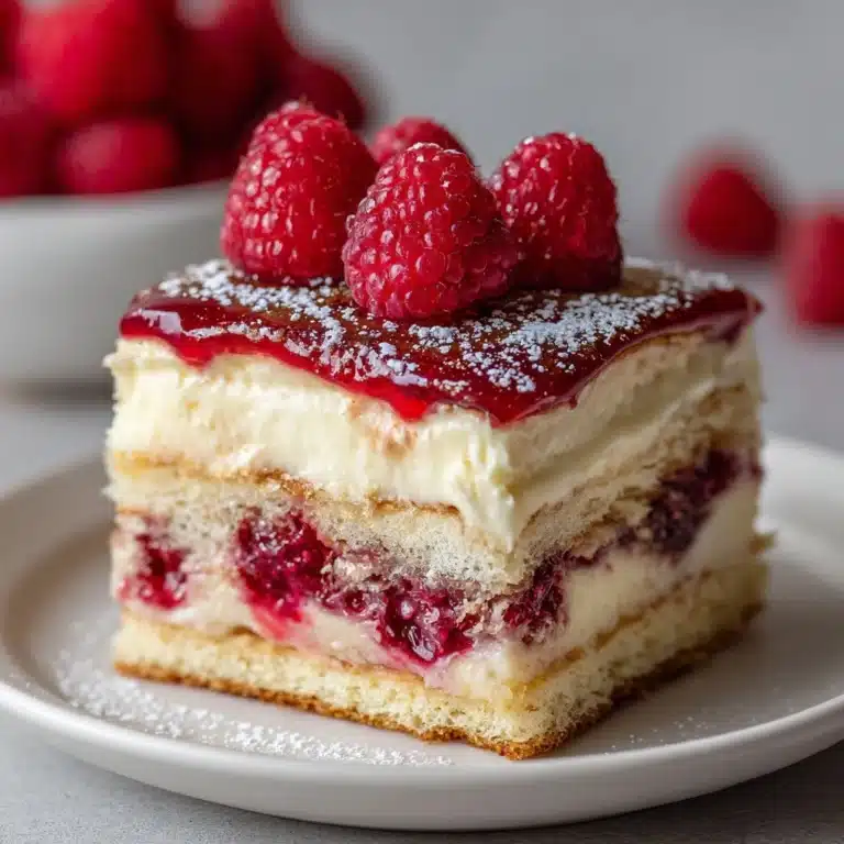 Raspberry Tiramisu Recipe