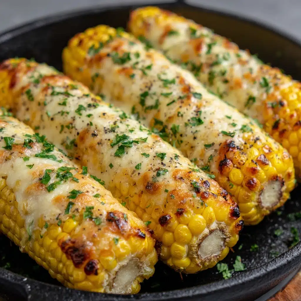 Best Cheesy Garlic Butter Corn on the Cob Recipe