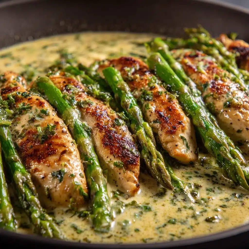 Chicken & Asparagus One Skillet Meal Recipe - Recipe Image