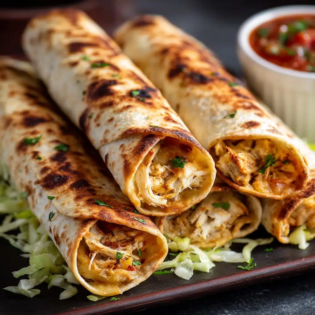 Easy Gluten-Free Chicken Taquitos Recipe - Recipe Image