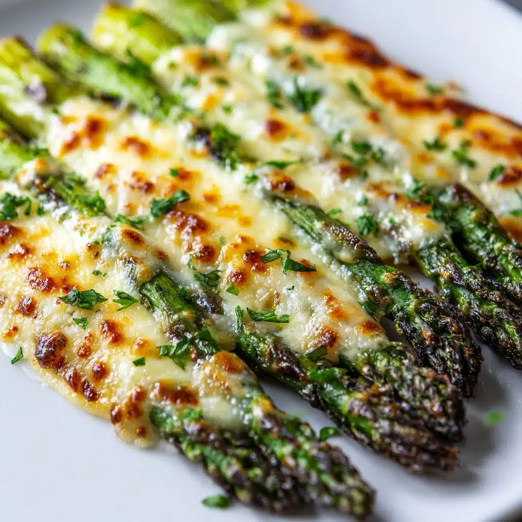 Cheesy Baked Asparagus Recipe - Recipe Image