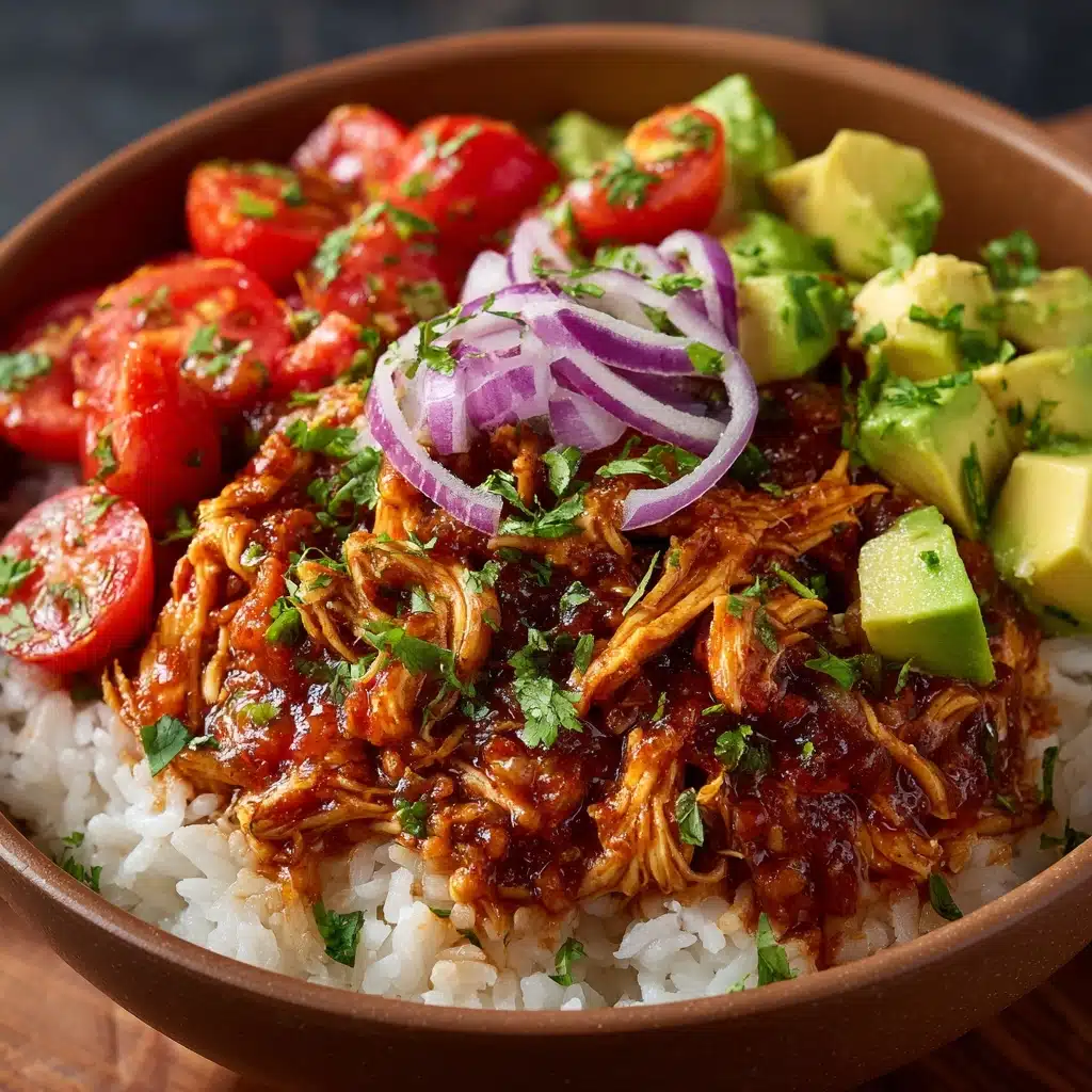 Chicken Enchilada Bowls with Cauliflower Rice Recipe - Recipe Image
