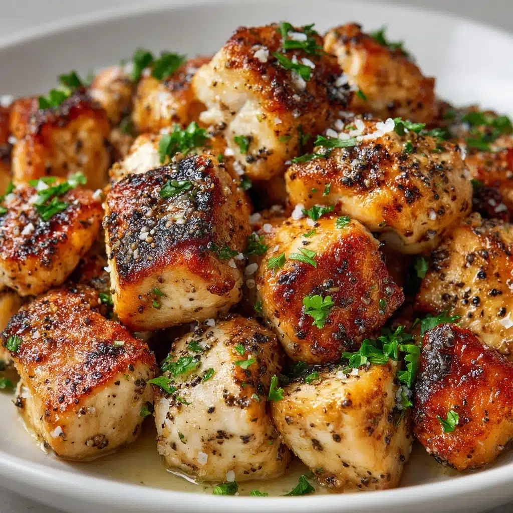 Air Fryer Garlic Parmesan Chicken Skewers Recipe - Recipe Image