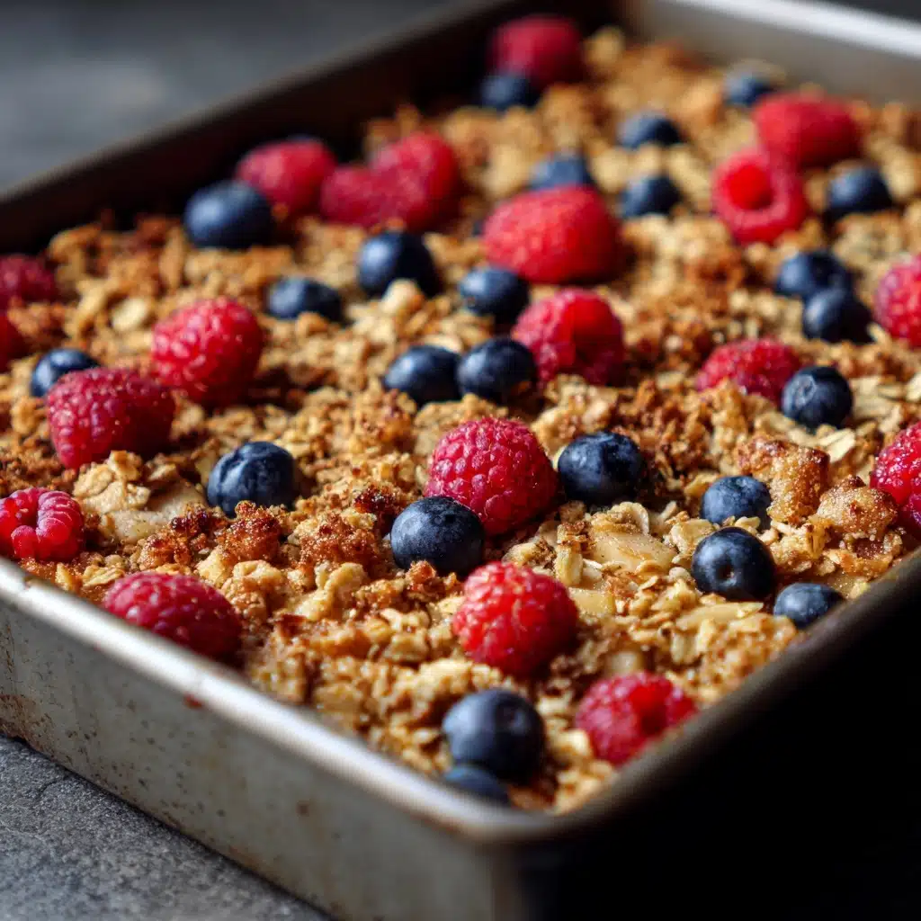 No-Flour, No-Sugar Oatmeal Breakfast Bake Recipe - Recipe Image