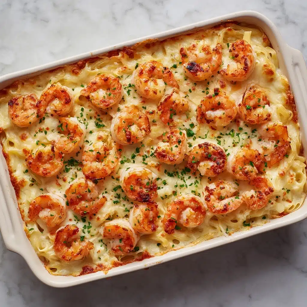 Shrimp Scampi Pasta Bake Recipe - Recipe Image