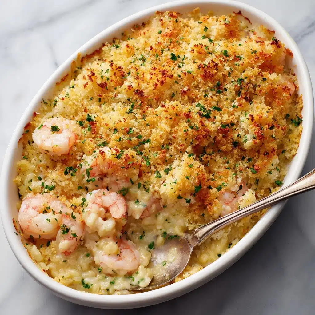 Shrimp and Crab Seafood Casserole Recipe - Recipe Image