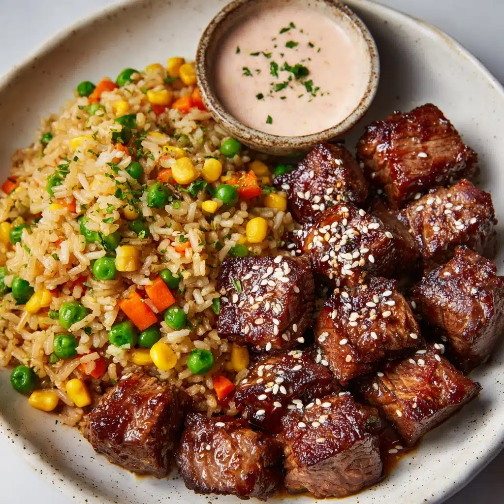 Easy Hibachi Steak with Fried Rice Recipe - Recipe Image