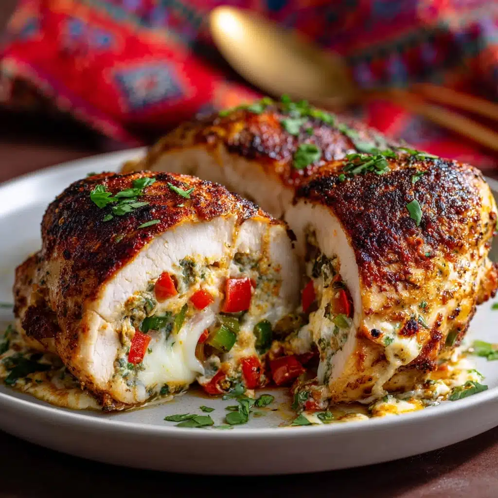 Fajita Stuffed Chicken Recipe - Recipe Image