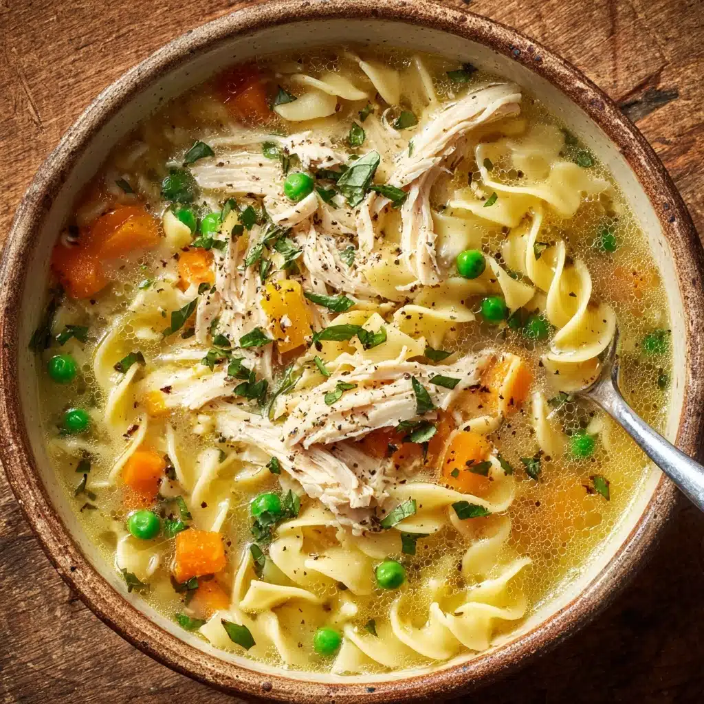 Vegan Chicken Noodle Soup Recipe - Recipe Image
