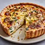 Crab and Tarragon Tart Recipe