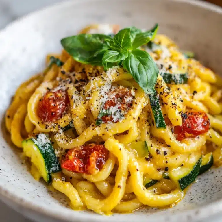 Pasta with Caramelized Zucchini Recipe