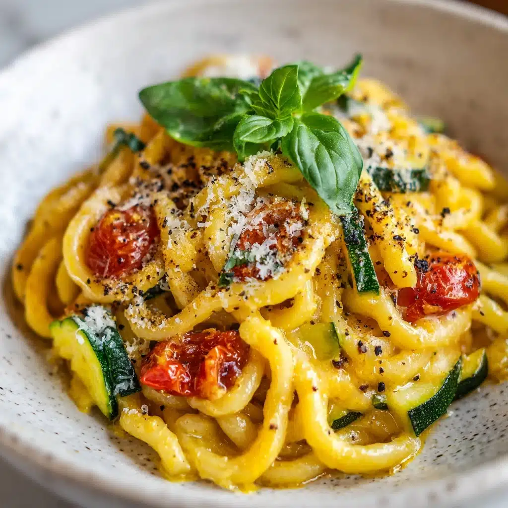Pasta with Caramelized Zucchini Recipe - Recipe Image