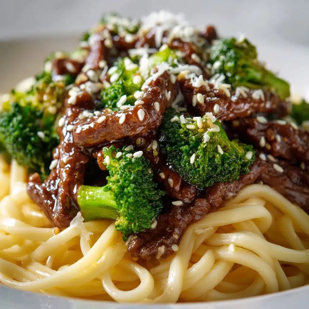 Easy Beef & Broccoli Noodles Recipe - Recipe Image