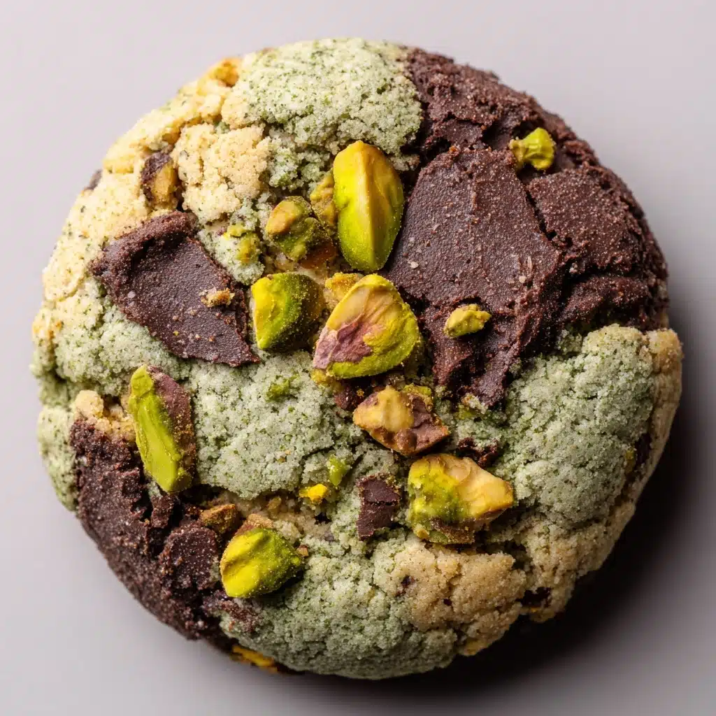 NYC Style Pistachio Protein Cookie Recipe - Recipe Image
