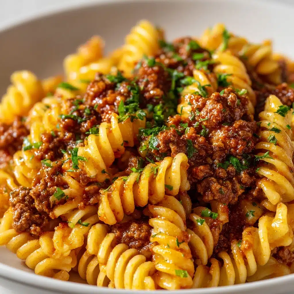 Quick Sloppy Joe Pasta Casserole Recipe - Recipe Image