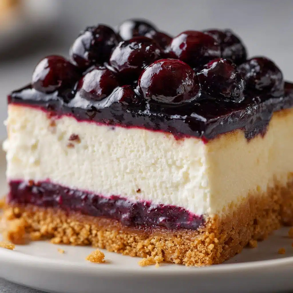 No-Bake Blueberry Cheesecake Recipe