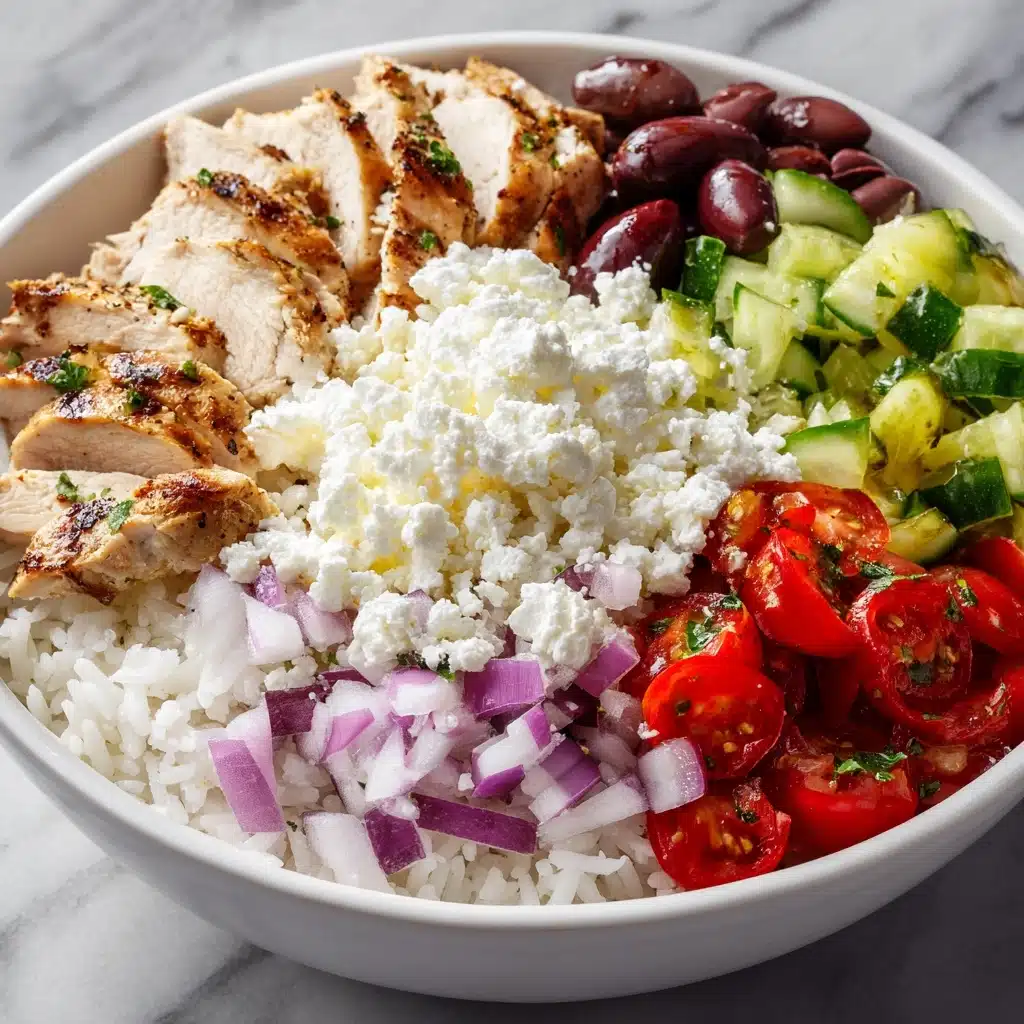Greek Chicken Bowls Recipe - Recipe Image