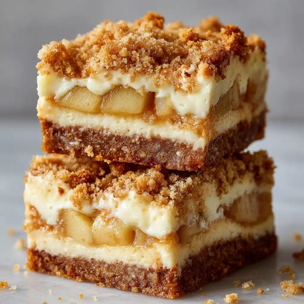 Apple Cheesecake Bars Recipe - Recipe Image
