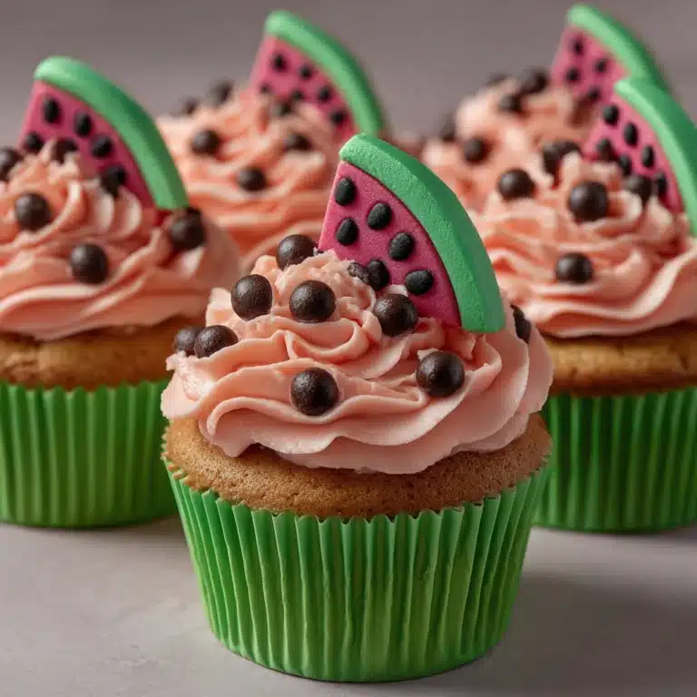 Watermelon Cupcakes Recipe
