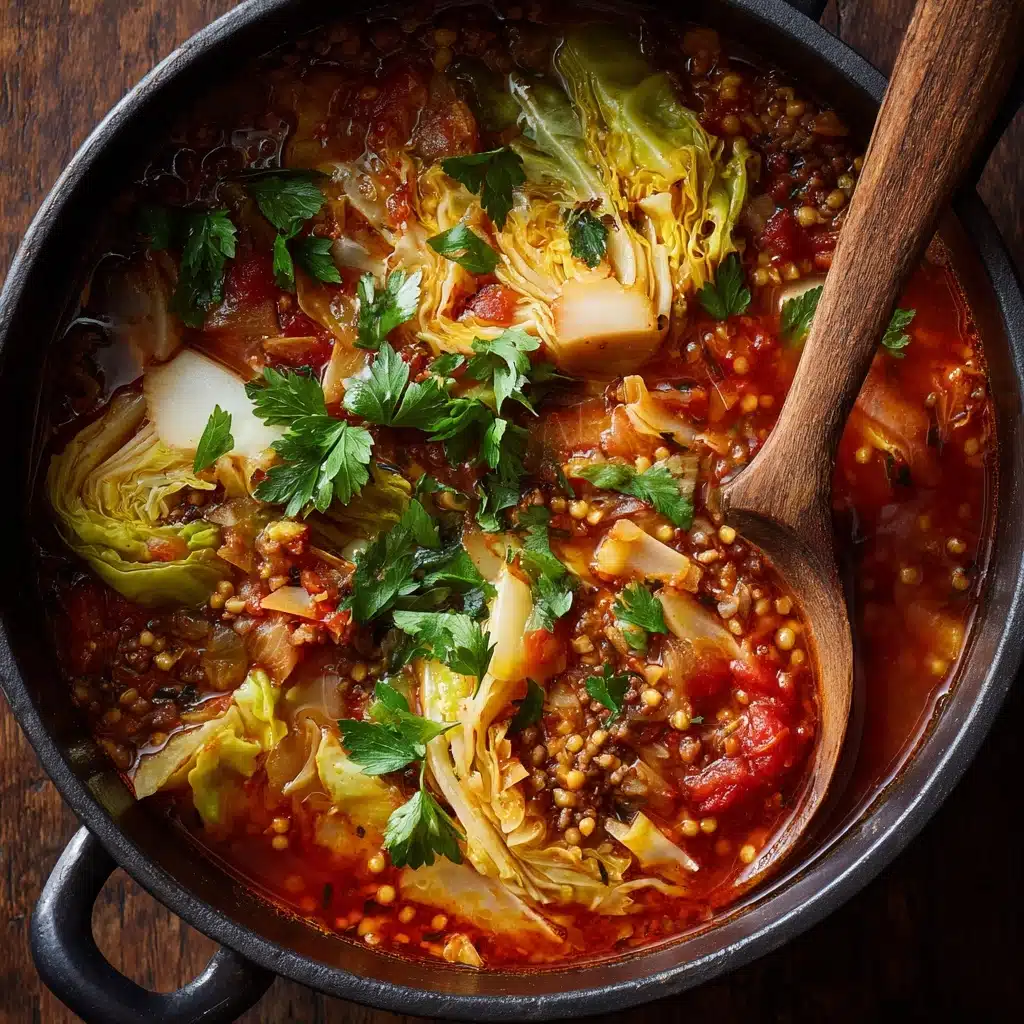 Polish Stuffed Cabbage Soup Recipe - Recipe Image