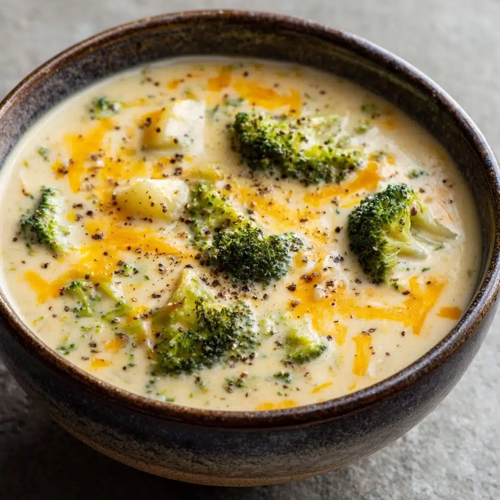 Creamy Broccoli Cheese Soup Recipe - Recipe Image